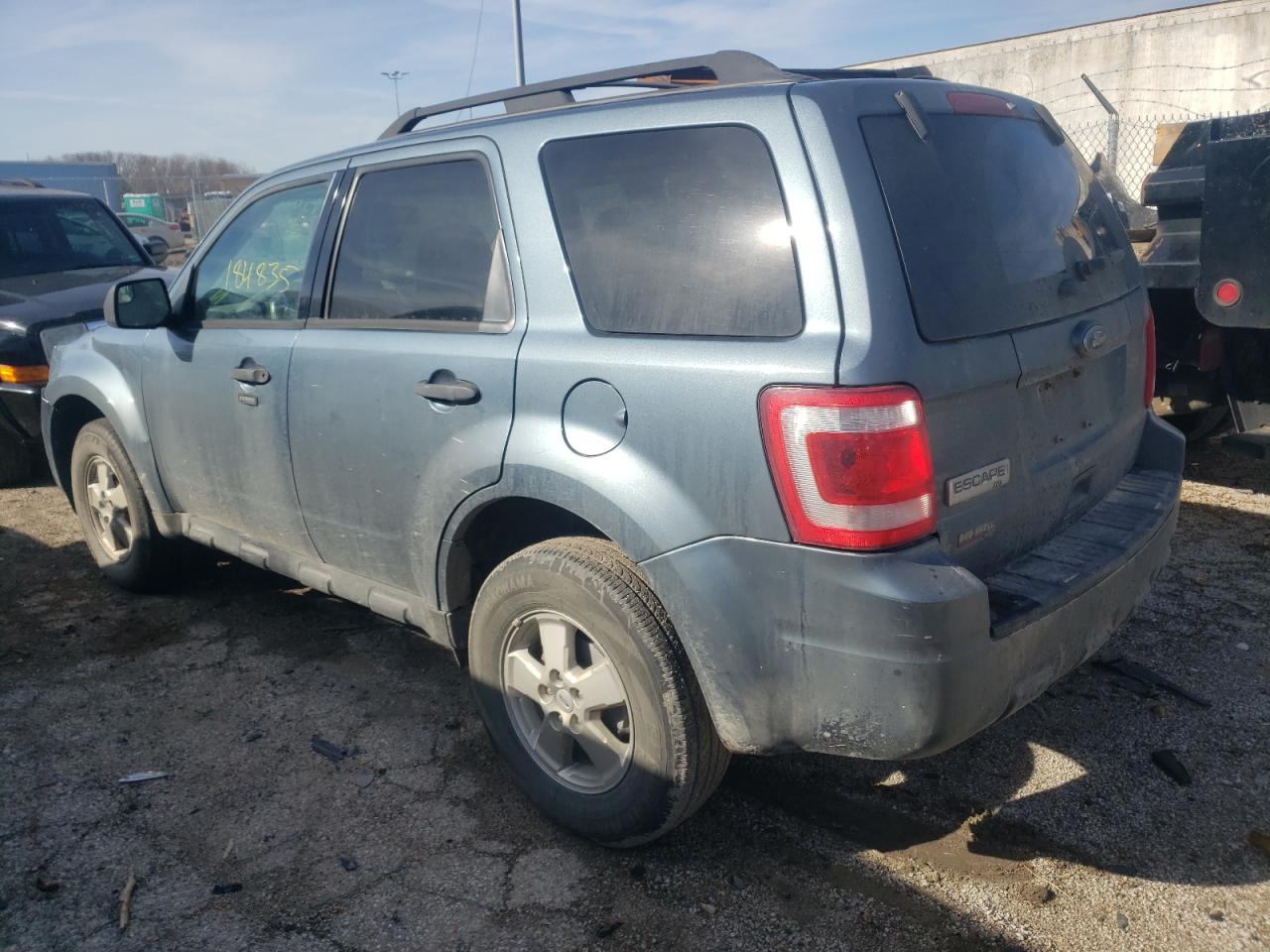 Photo 3 from auction – 2011 FORD ESCAPE XLT with VIN 1FMCU9D7XBKC54945