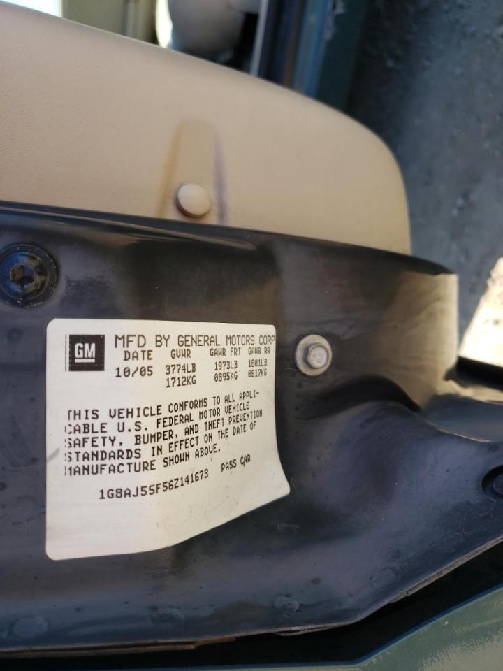 Photo 10 from auction – 2006 SATURN ION LEVEL with VIN 1G8AJ55F56Z141673