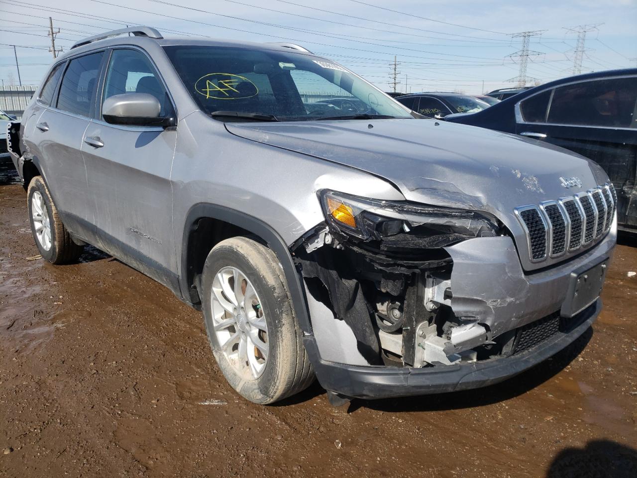JEEP CHEROKEE L 2019 with VIN 1C4PJLCB4KD297344 - Photo from auction