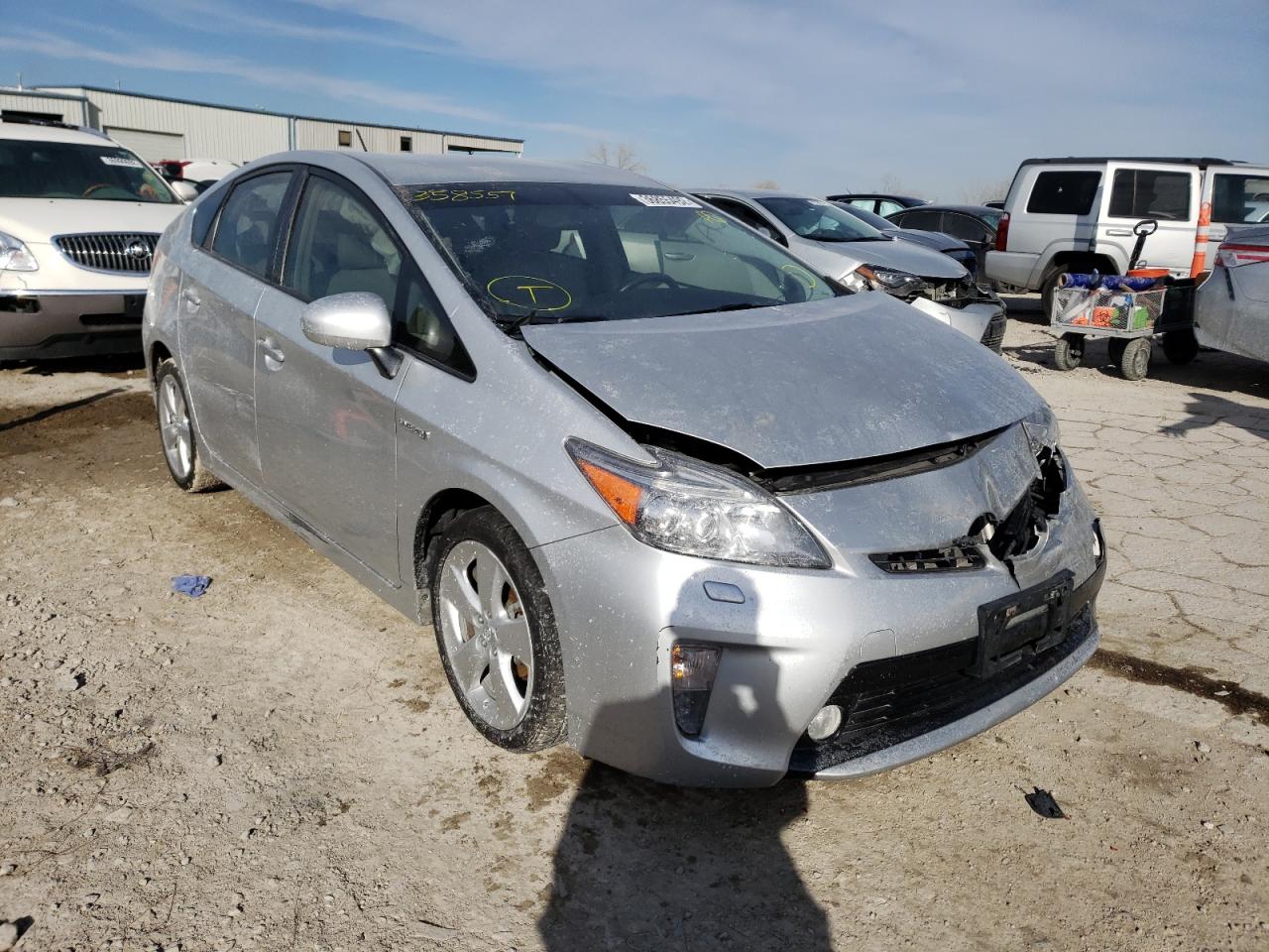 TOYOTA PRIUS 2014 with VIN JTDKN3DUXE0358559 - Photo from auction