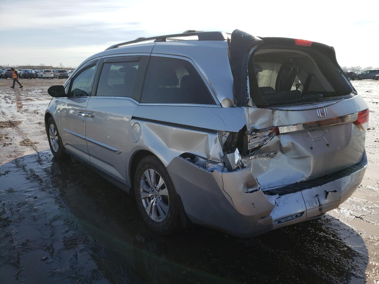 Photo 3 from auction – 2014 HONDA ODYSSEY EX with VIN 5FNRL5H62EB063890