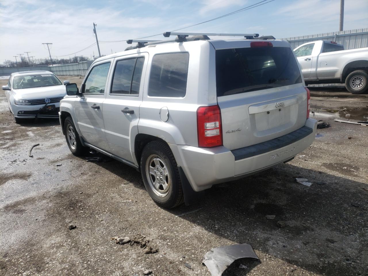 Photo 3 from auction – 2008 JEEP PATRIOT SP with VIN 1J8FF28W68D547638