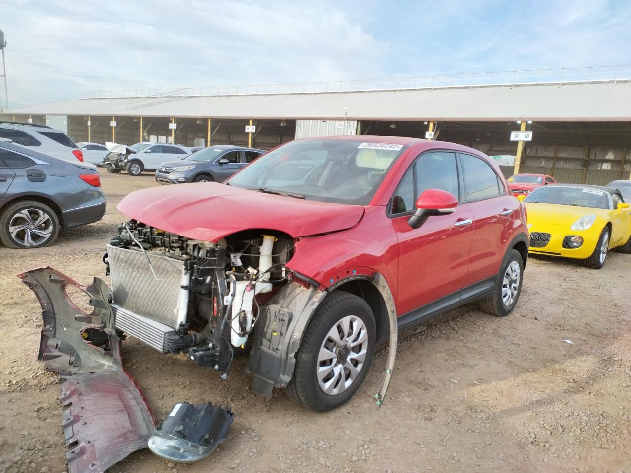 Photo 2 from auction – 2016 FIAT 500X POP with VIN ZFBCFXAW0GP334036