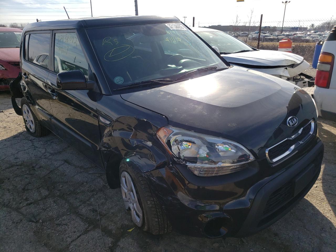 KIA SOUL 2012 with VIN KNDJT2A52C7741117 - Photo from auction