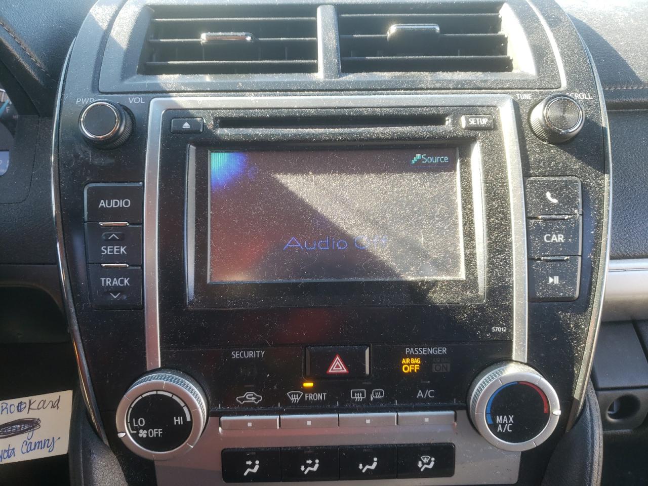 Zdjęcie 9 z aukcji – 2012 TOYOTA CAMRY BASE z VIN 4T1BF1FK5CU129060