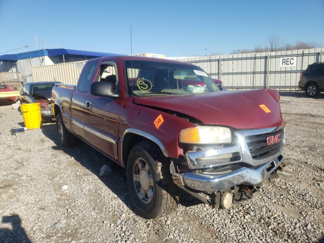 Photo 1 from auction – 2005 GMC NEW SIERRA with VIN 1GTEC19T05Z138155