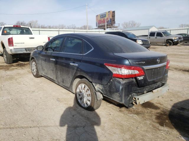 Photo 3 from auction – 2014 NISSAN SENTRA S with VIN 3N1AB7AP1EL693225