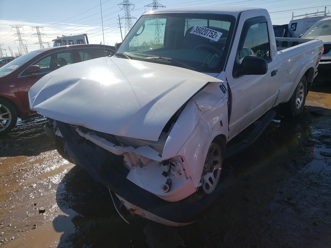 Photo 2 from auction – 2001 MAZDA B3000 with VIN 4F4YR12U41TM25081