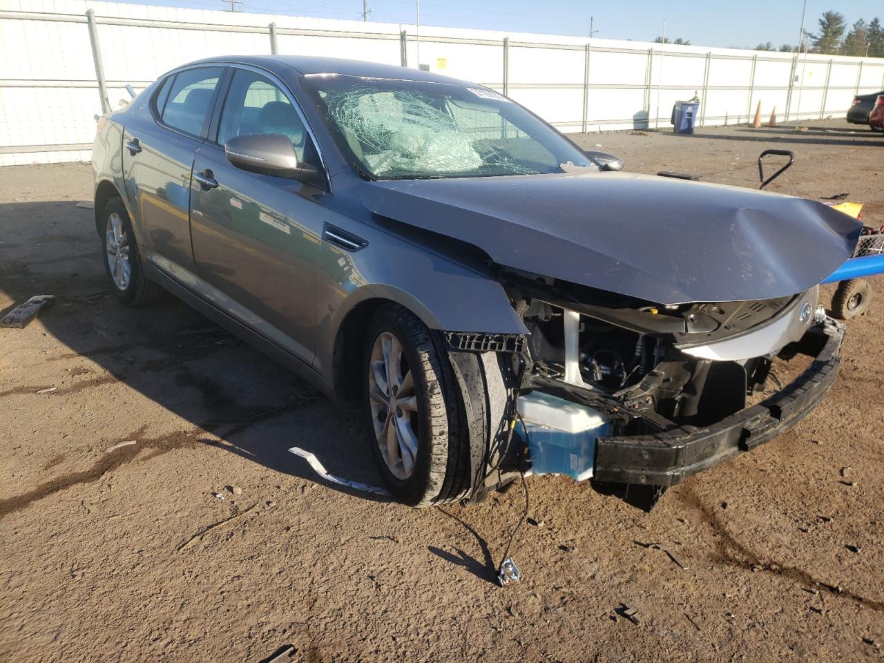 KIA OPTIMA EX 2012 with VIN 5XXGN4A76CG078837 - Photo from auction