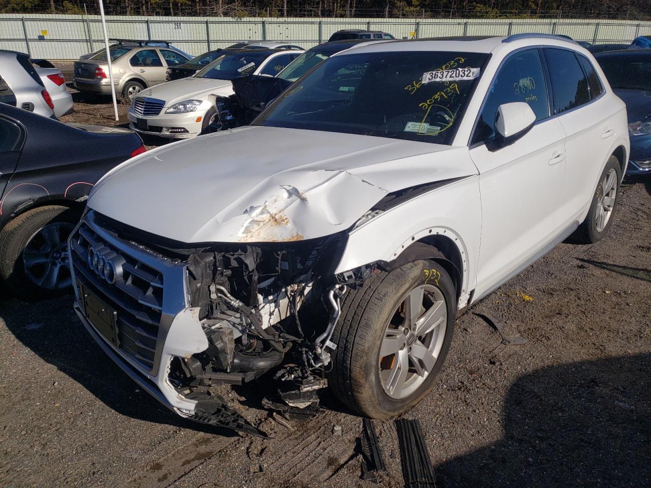 Photo 2 from auction – 2018 AUDI Q5 PREMIUM with VIN WA1BNAFY6J2203939