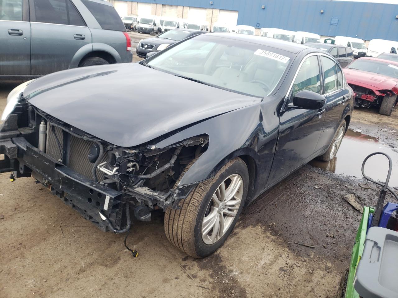 Photo 2 from auction – 2011 INFINITI G25 BASE with VIN JN1DV6AP1BM600350