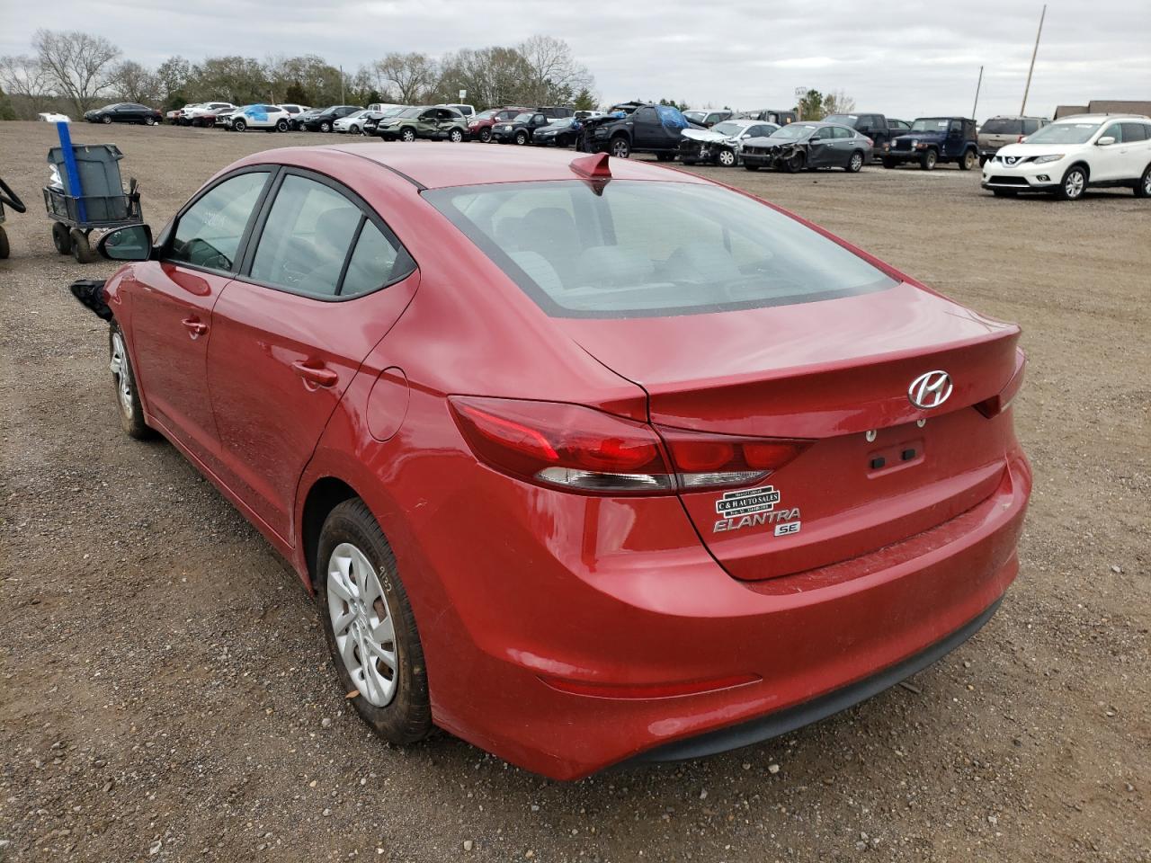 Photo 3 from auction – 2017 HYUNDAI ELANTRA SE with VIN 5NPD74LF6HH180345