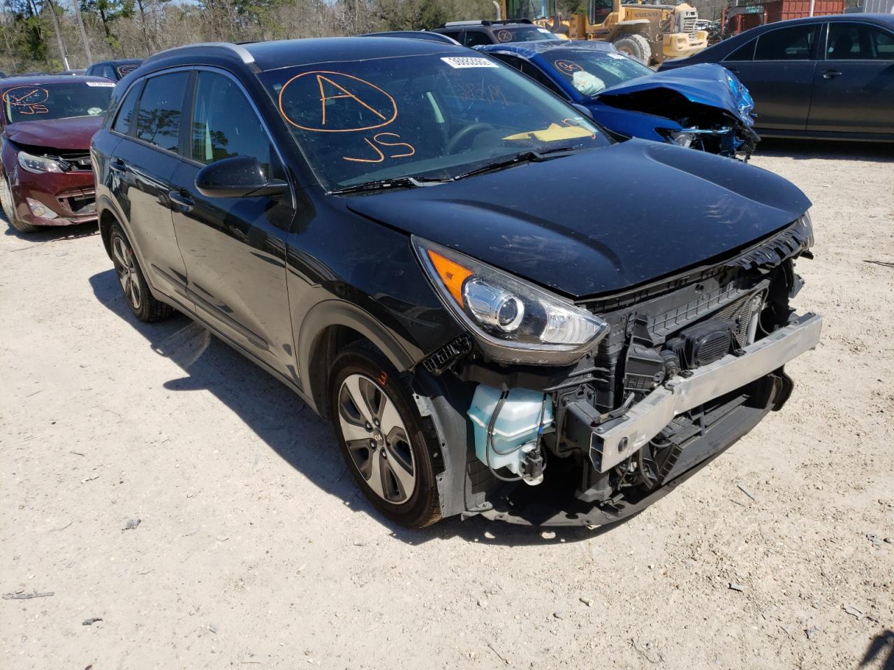 KIA NIRO FE 2017 with VIN KNDCB3LC1H5052766 - Photo from auction