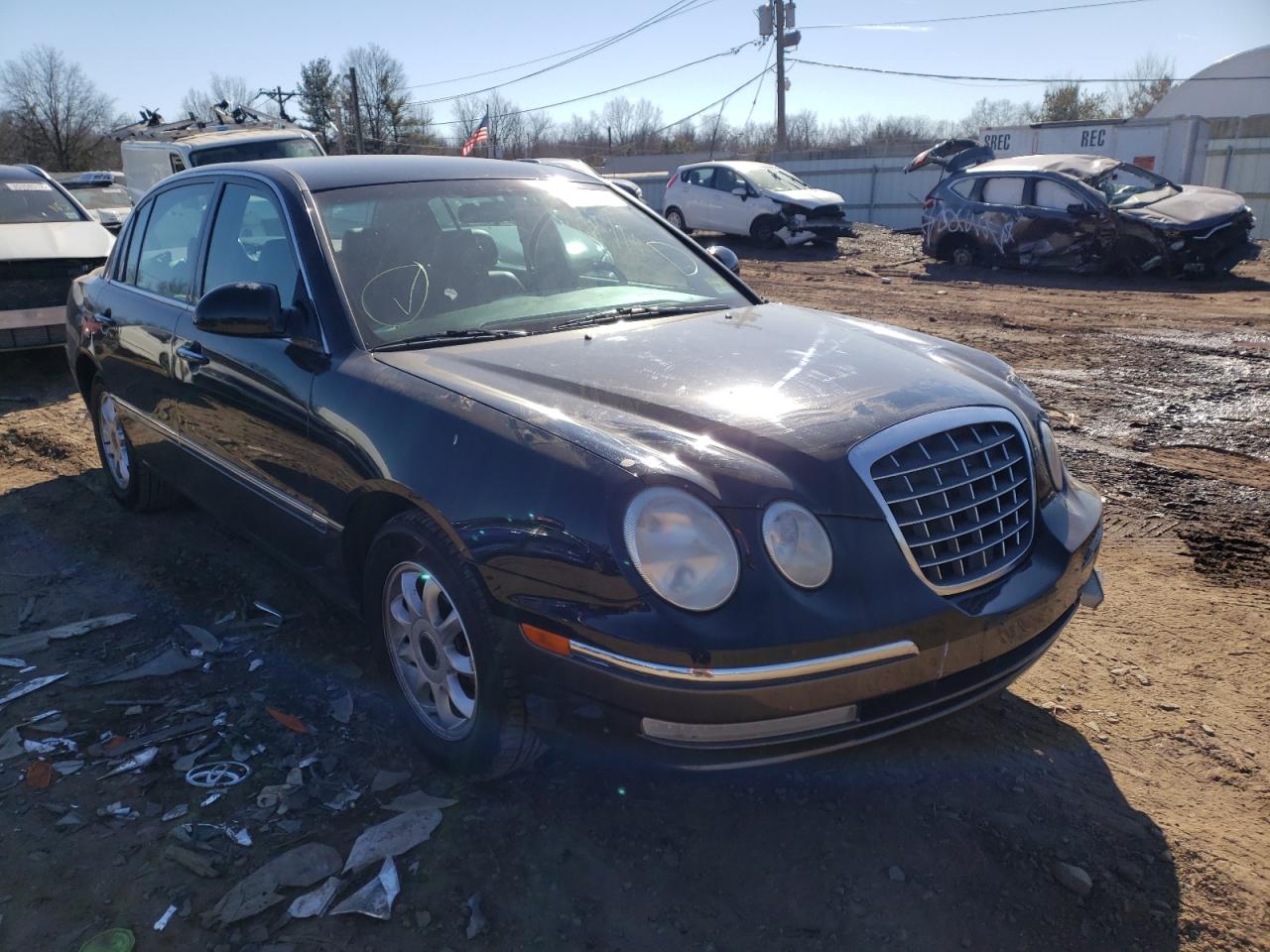 KIA AMANTI 2004 with VIN KNALD124545034108 - Photo from auction