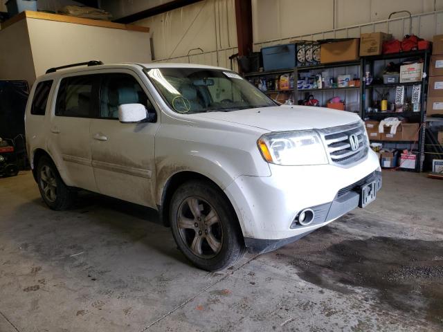 HONDA PILOT EXL 2012 with VIN 5FNYF4H51CB025617 - Photo from auction