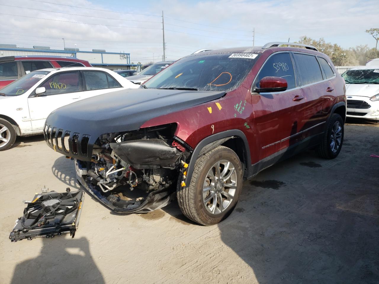 Photo 2 from auction – 2019 JEEP CHEROKEE L with VIN 1C4PJLLB5KD333218