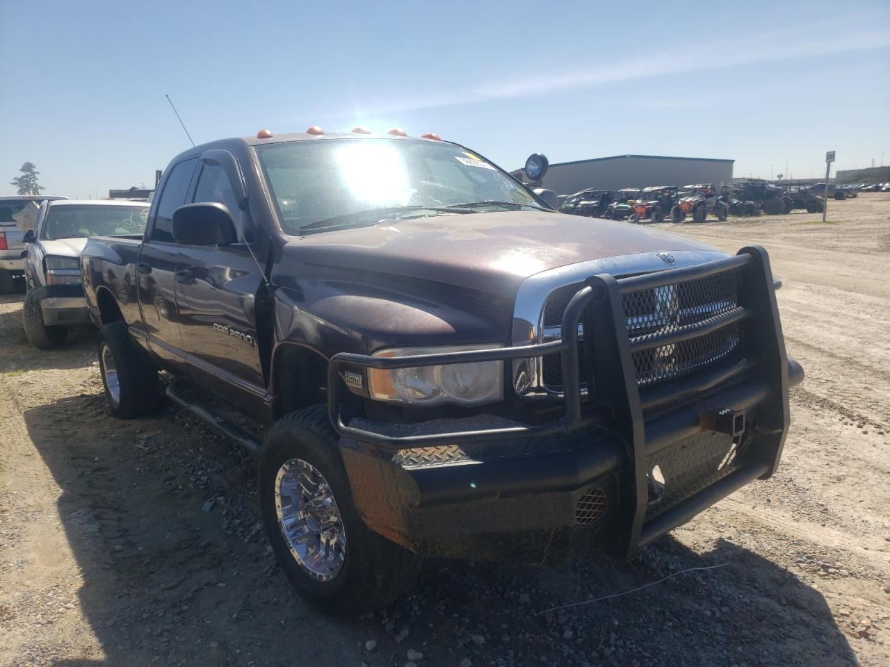 DODGE RAM 2500 S 2005 with VIN 3D7KS28D05G850130 - Photo from auction