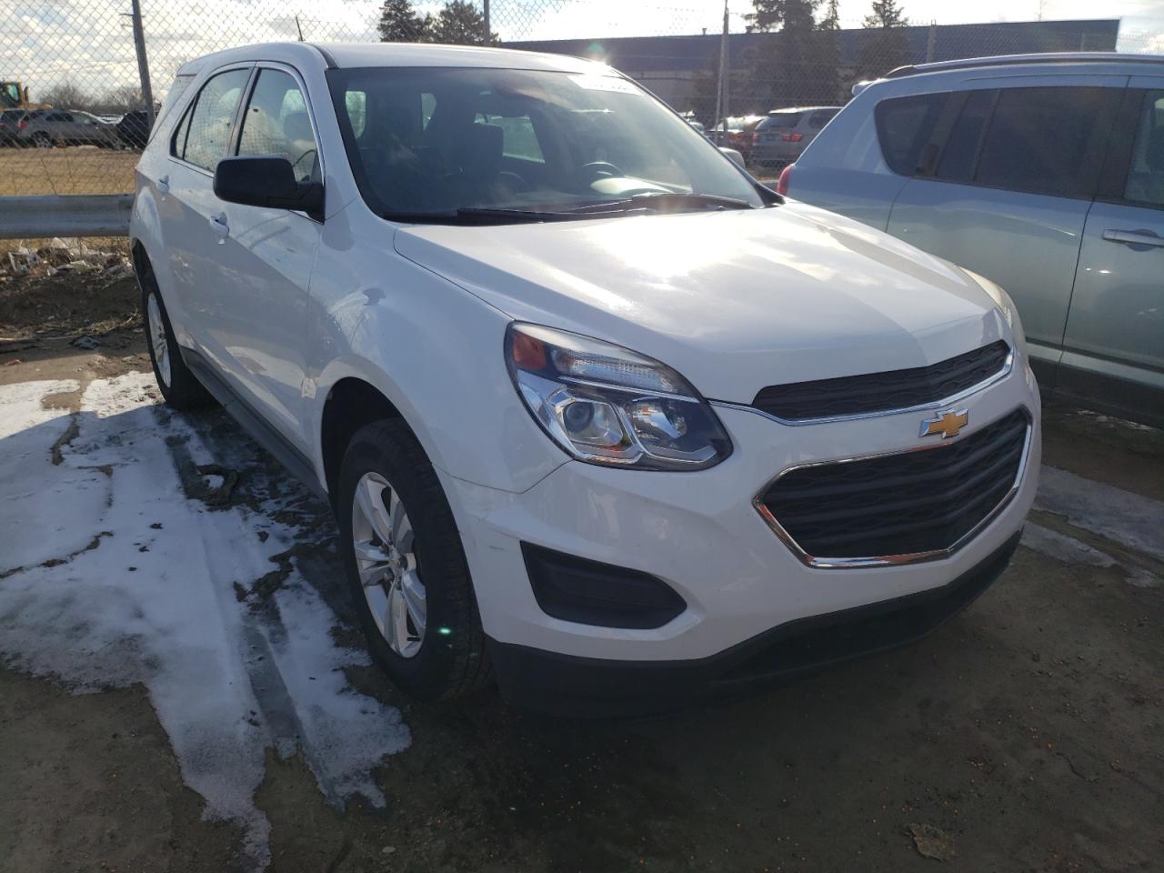 CHEVROLET EQUINOX LS 2017 with VIN 2GNALBEK3H1573287 - Photo from auction