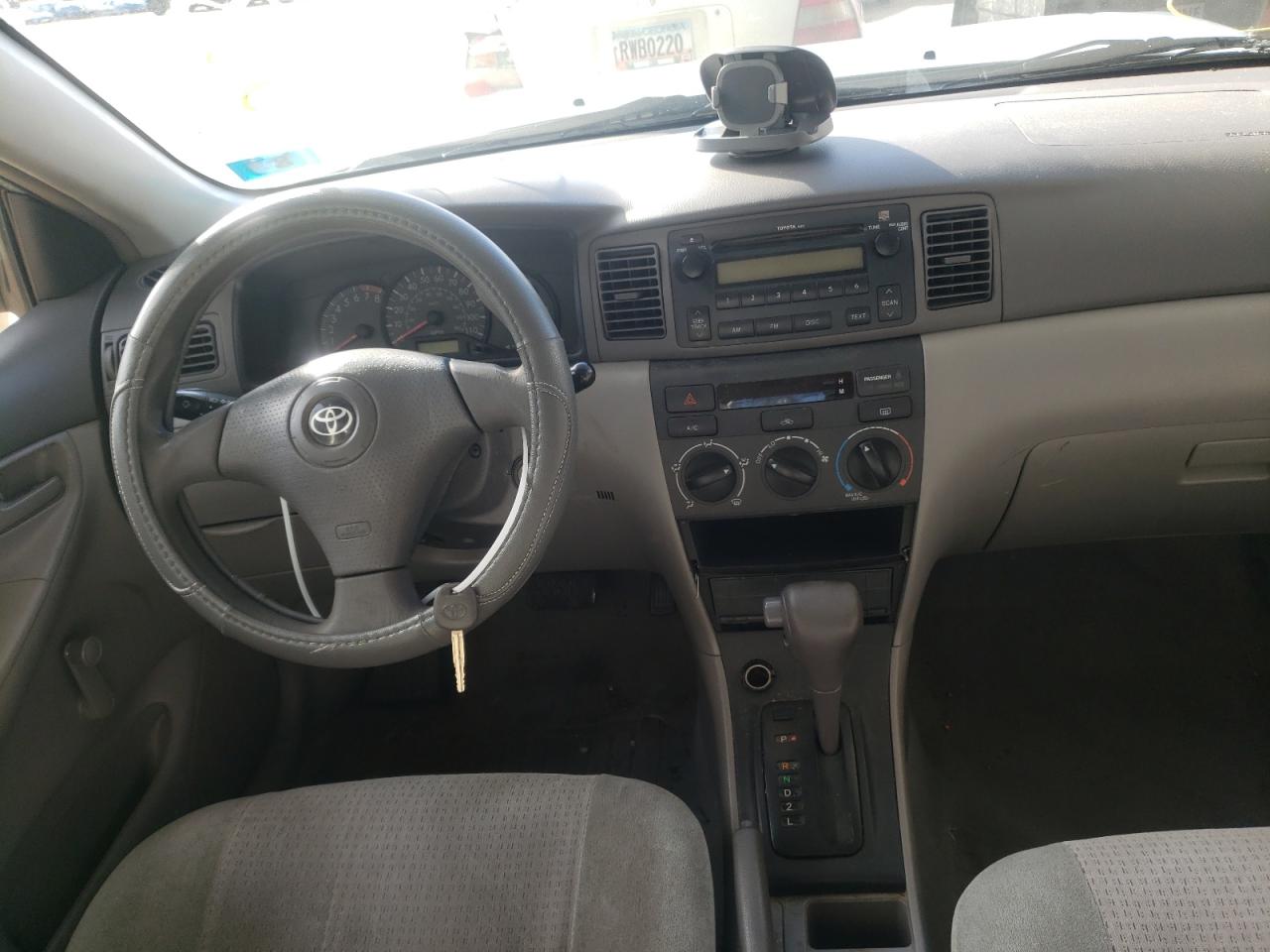 Photo 9 from auction – 2007 TOYOTA COROLLA CE with VIN 2T1BR32E37C855350