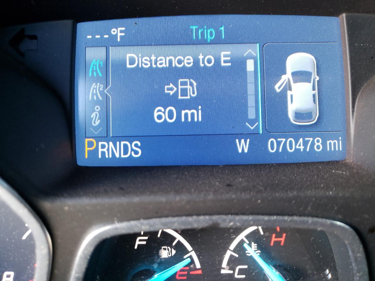 Photo 8 from auction – 2014 FORD ESCAPE S with VIN 1FMCU0F75EUA45355