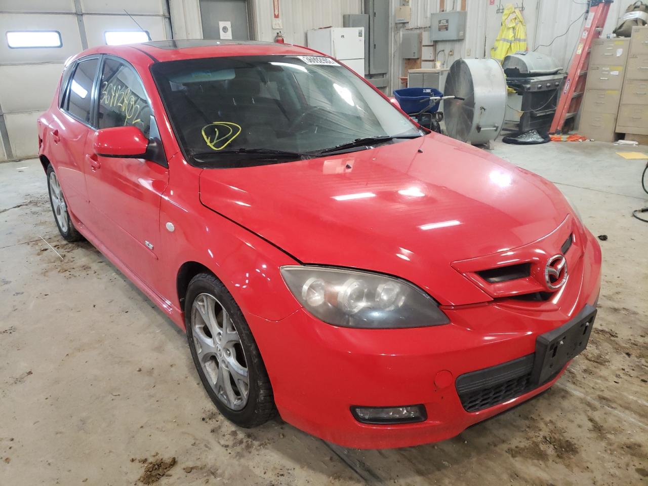MAZDA 3 HATCHBAC 2007 with VIN JM1BK343971641824 - Photo from auction