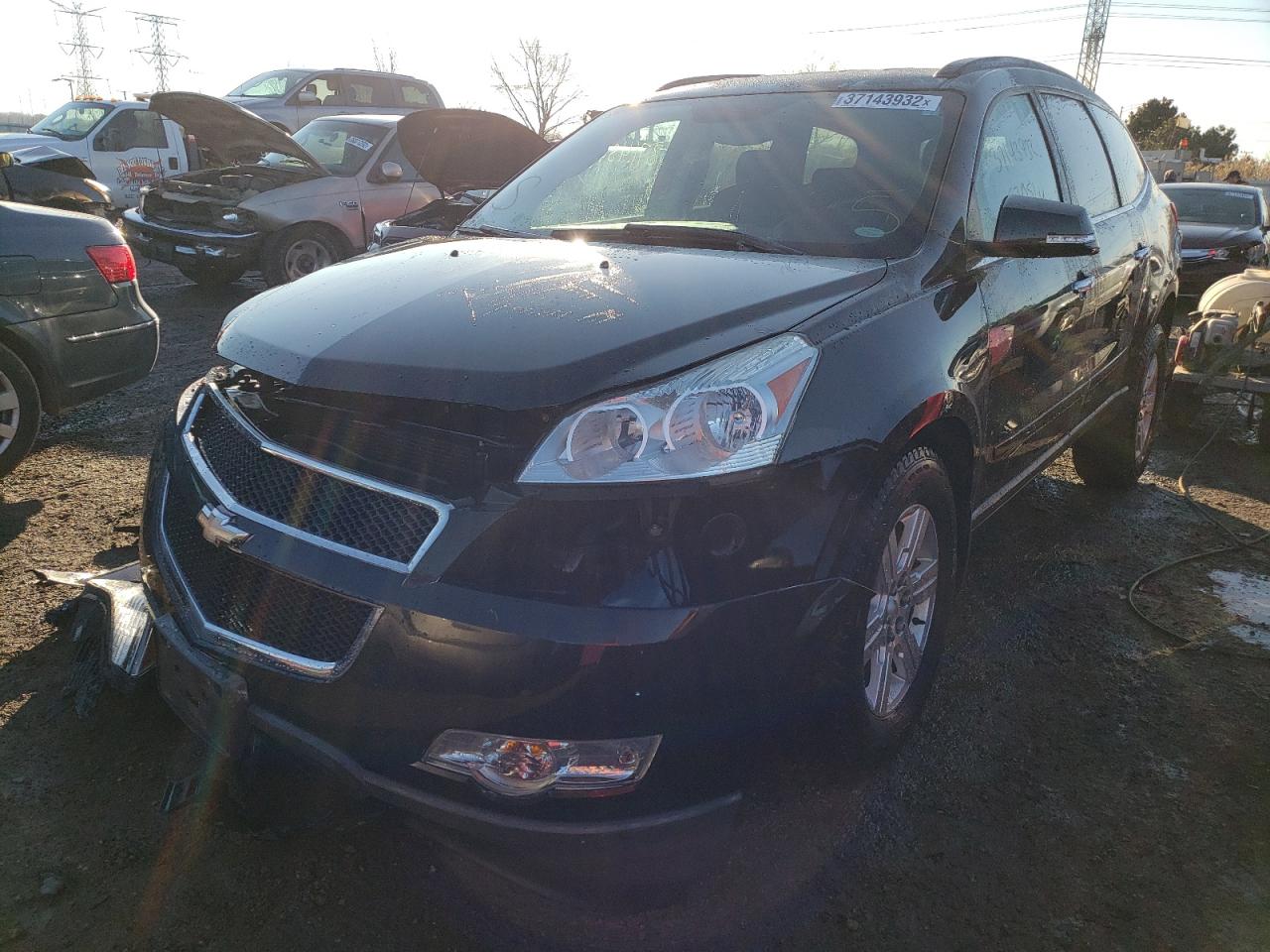 Photo 2 from auction – 2012 CHEVROLET TRAVERSE L with VIN 1GNKVGEDXCJ256280