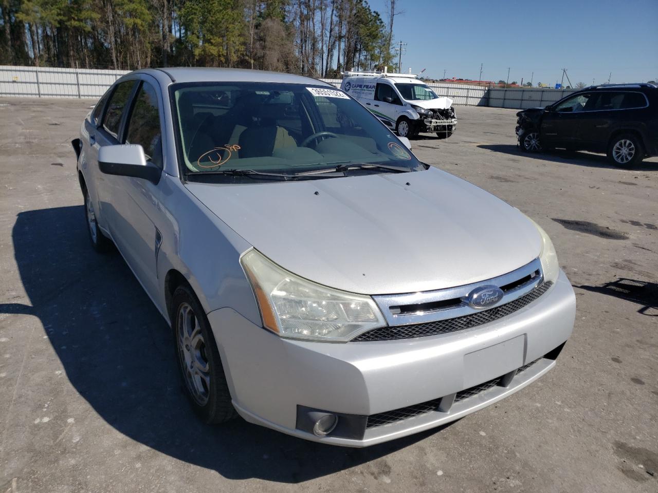 FORD FOCUS SE 2008 with VIN 1FAHP35N78W299957 - Photo from auction