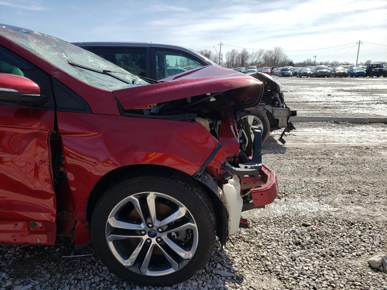 Photo 9 from auction – 2015 FORD EDGE SPORT with VIN 2FMPK4AP8FBB23463