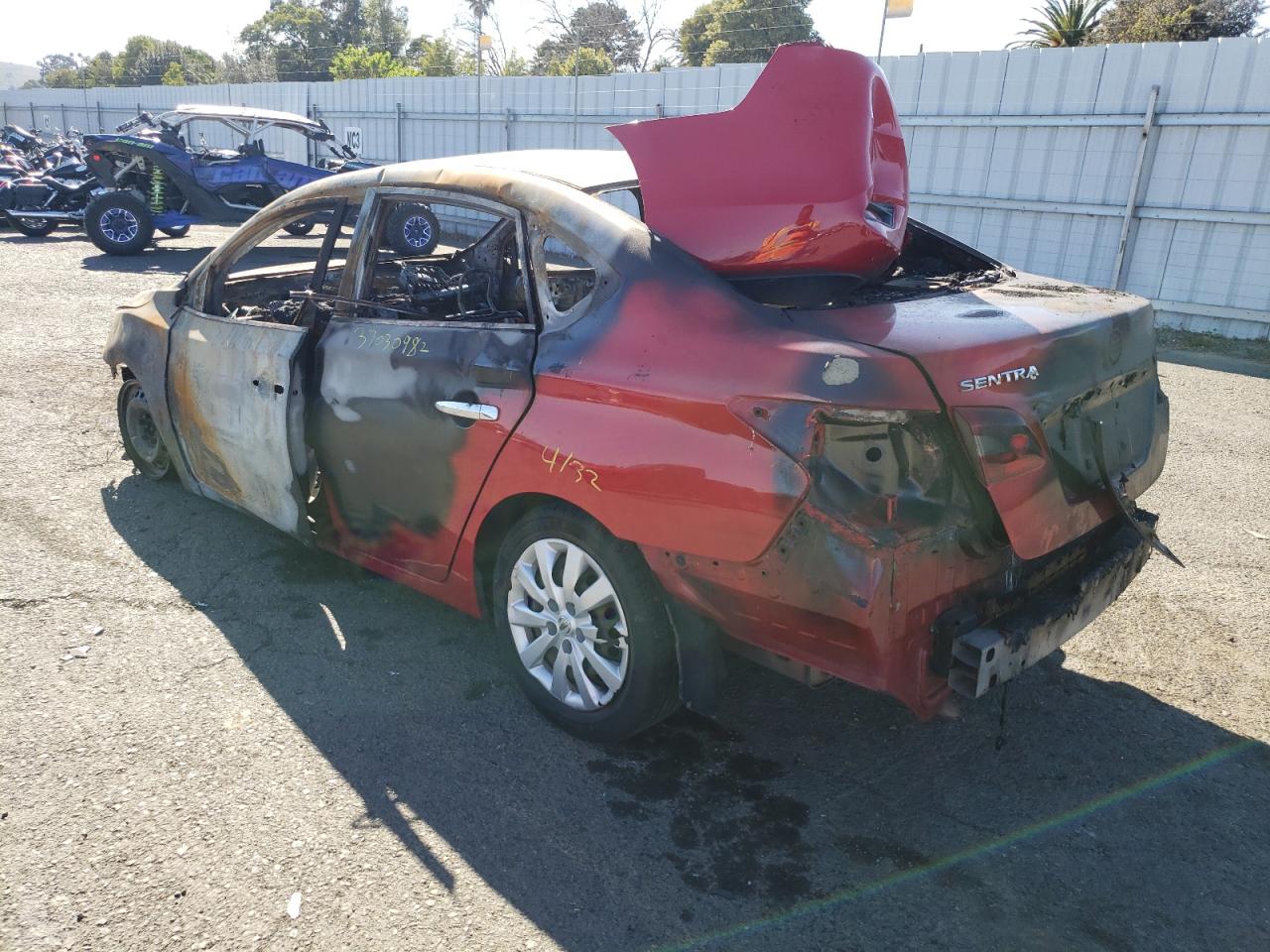 Photo 13 from auction – 2017 NISSAN SENTRA S with VIN 3N1AB7AP6HY347596