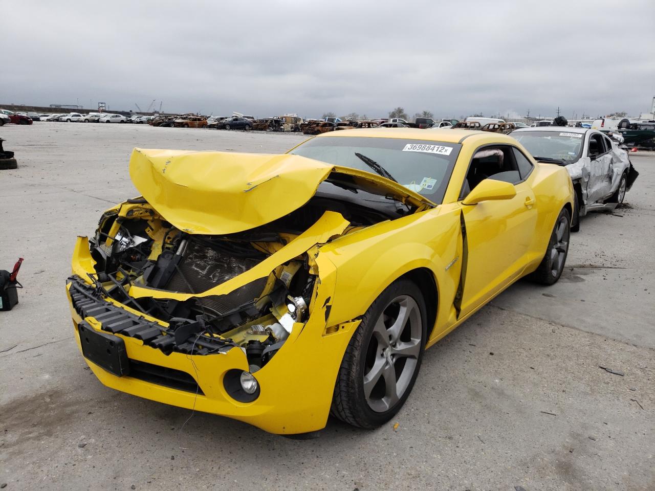 Photo 2 from auction – 2013 CHEVROLET CAMARO LS with VIN 2G1FA1E32D9187486