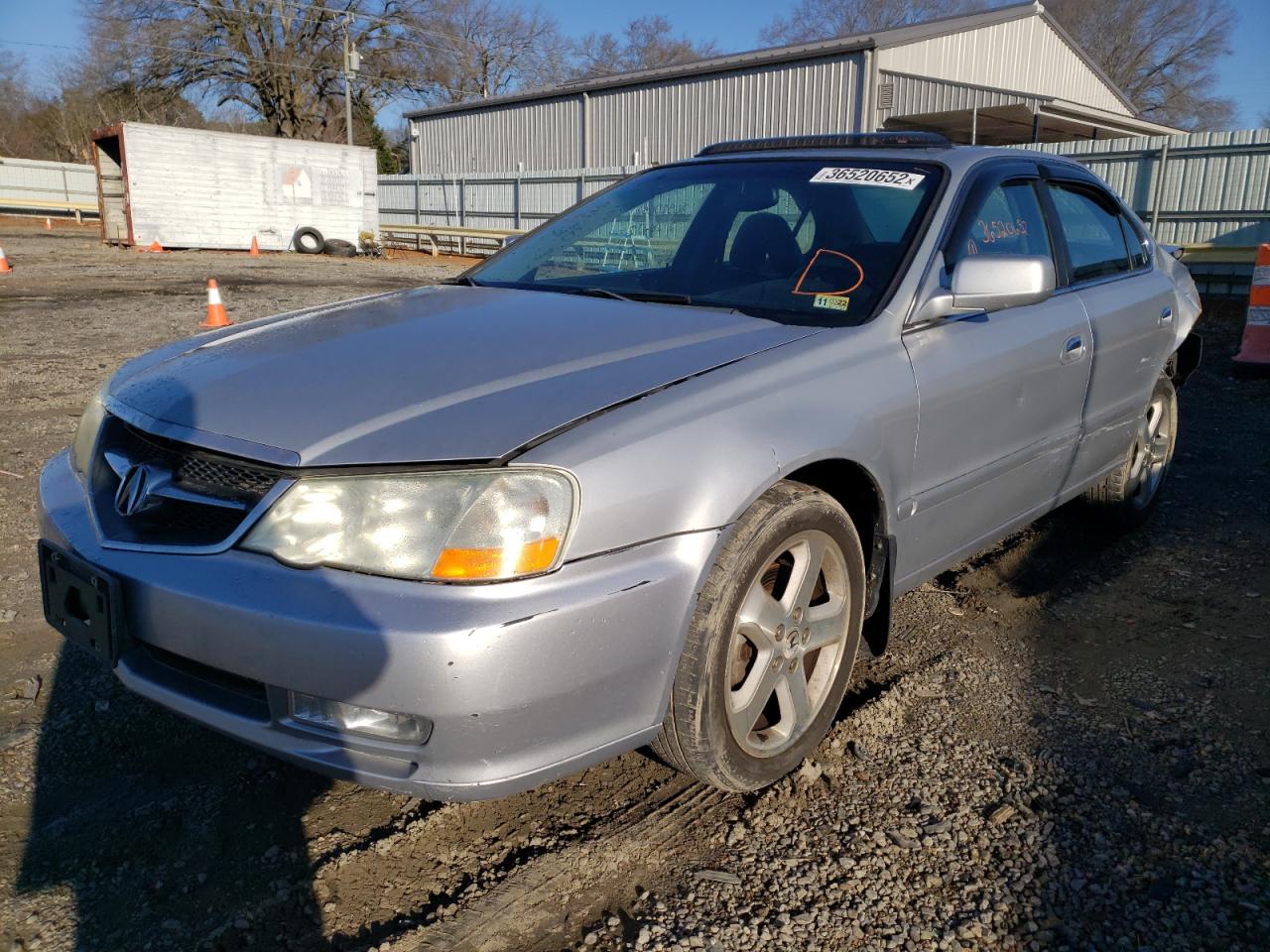 Photo 2 from auction – 2003 ACURA 3.2TL TYPE with VIN 19UUA56873A022098