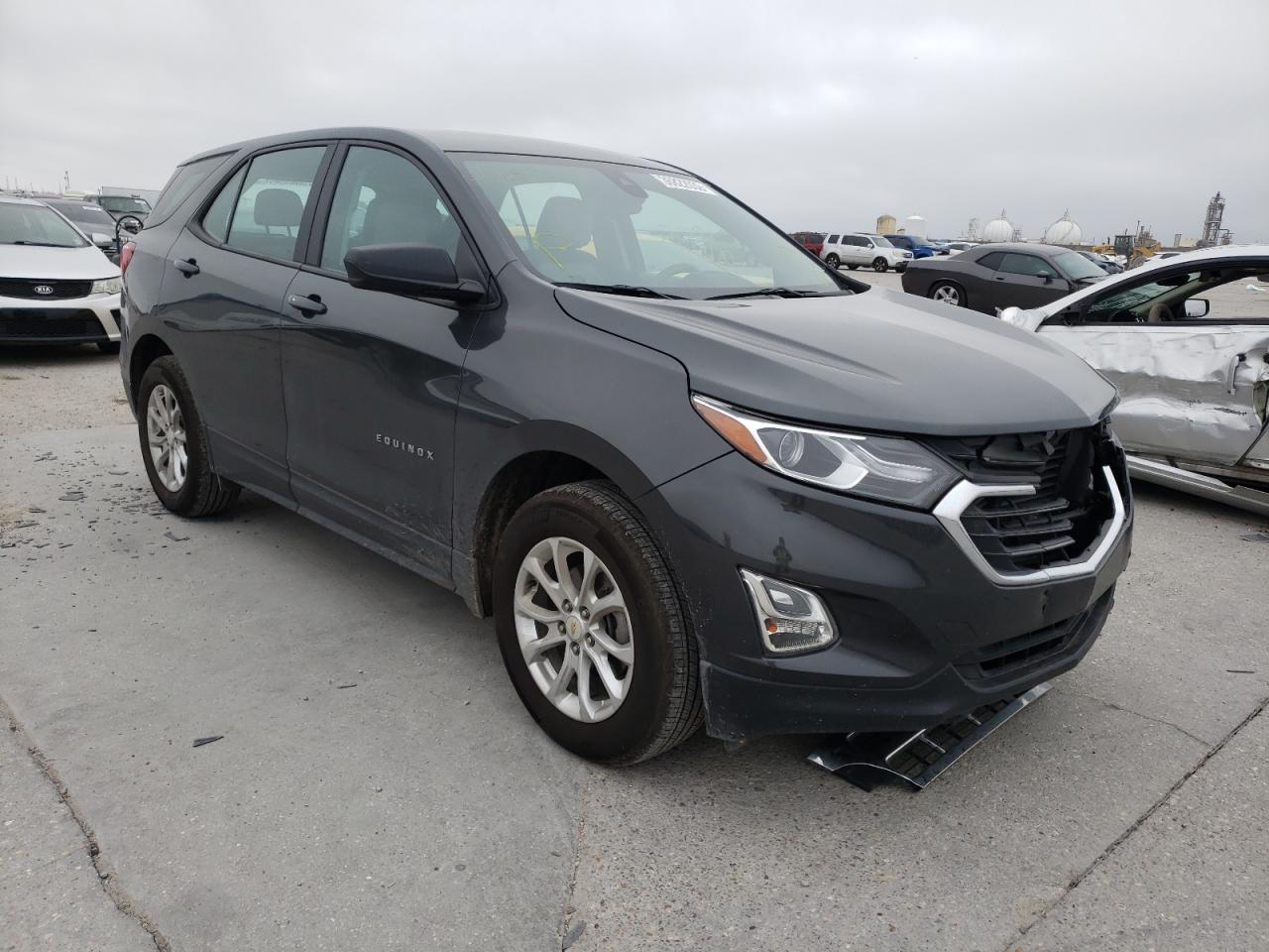 CHEVROLET EQUINOX LS 2021 with VIN 2GNAXHEV2M6140414 - Photo from auction
