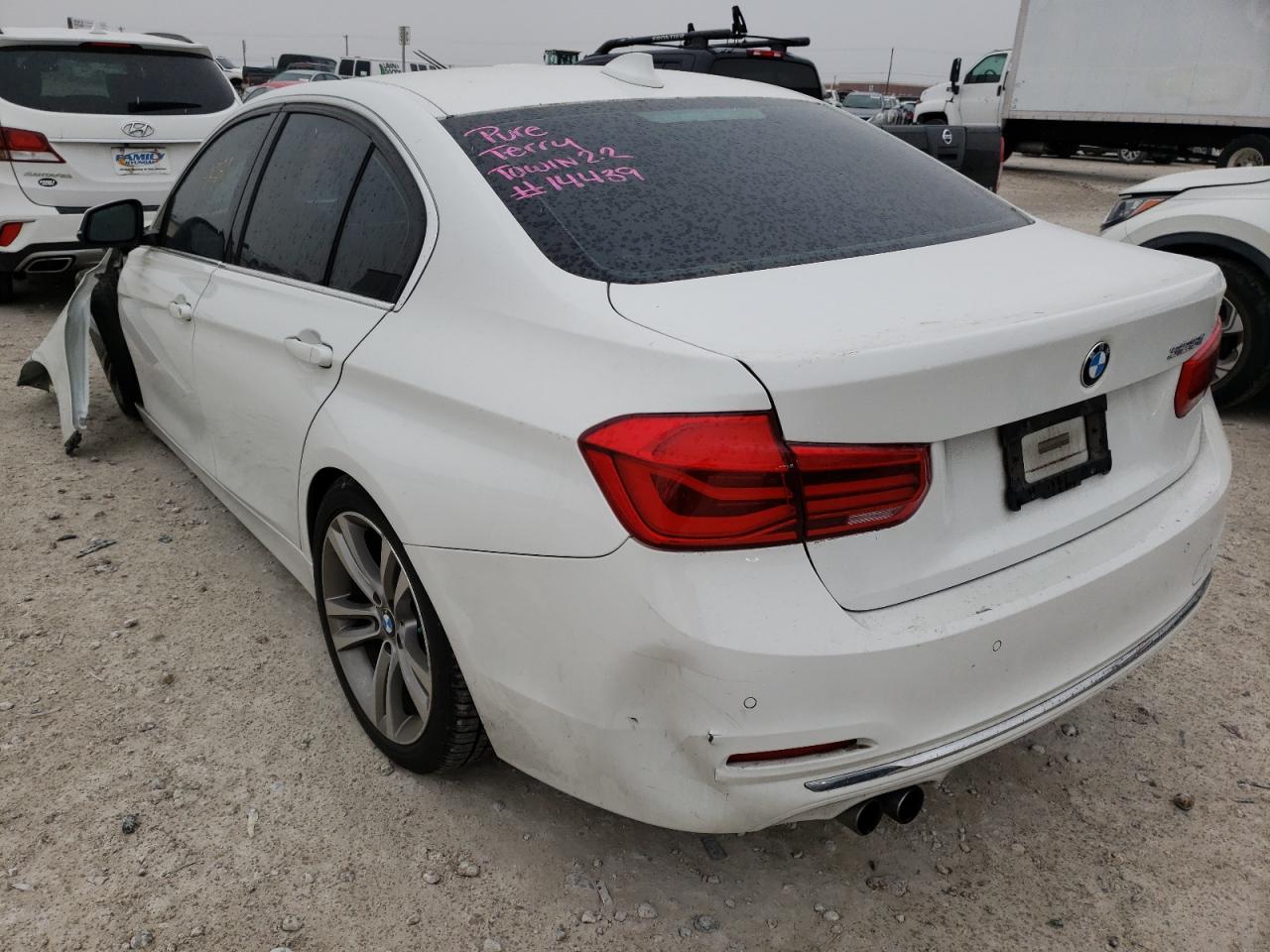 Photo 3 from auction – 2016 BMW 328 I SULE with VIN WBA8E9G57GNT43330