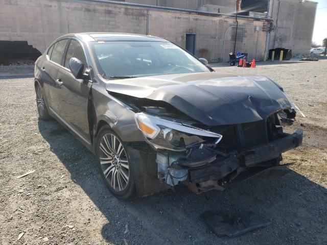 KIA CADENZA PR 2015 with VIN KNALN4D76F5176850 - Photo from auction