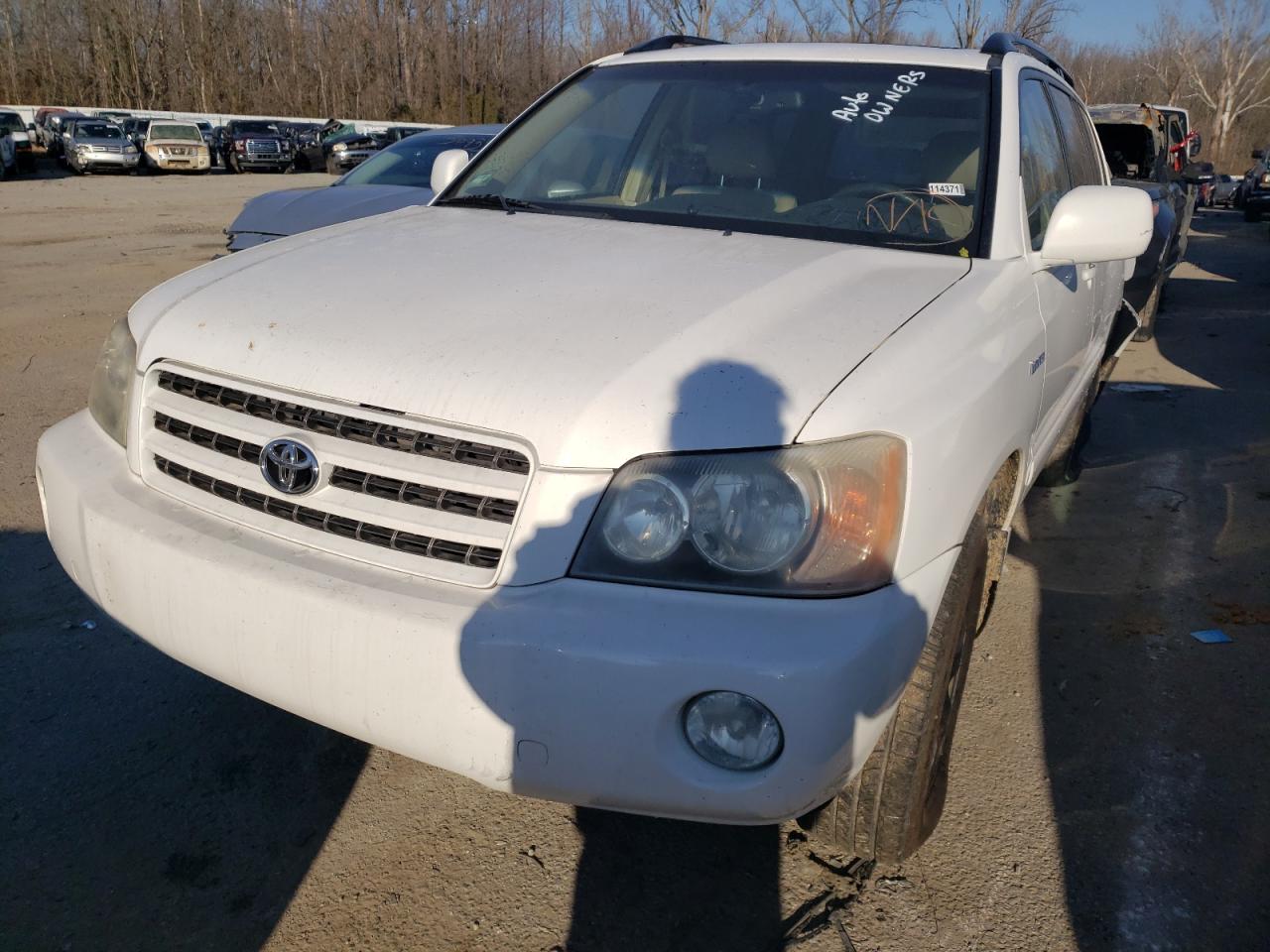 Photo 2 from auction – 2002 TOYOTA HIGHLANDER with VIN JTEHF21A420093818