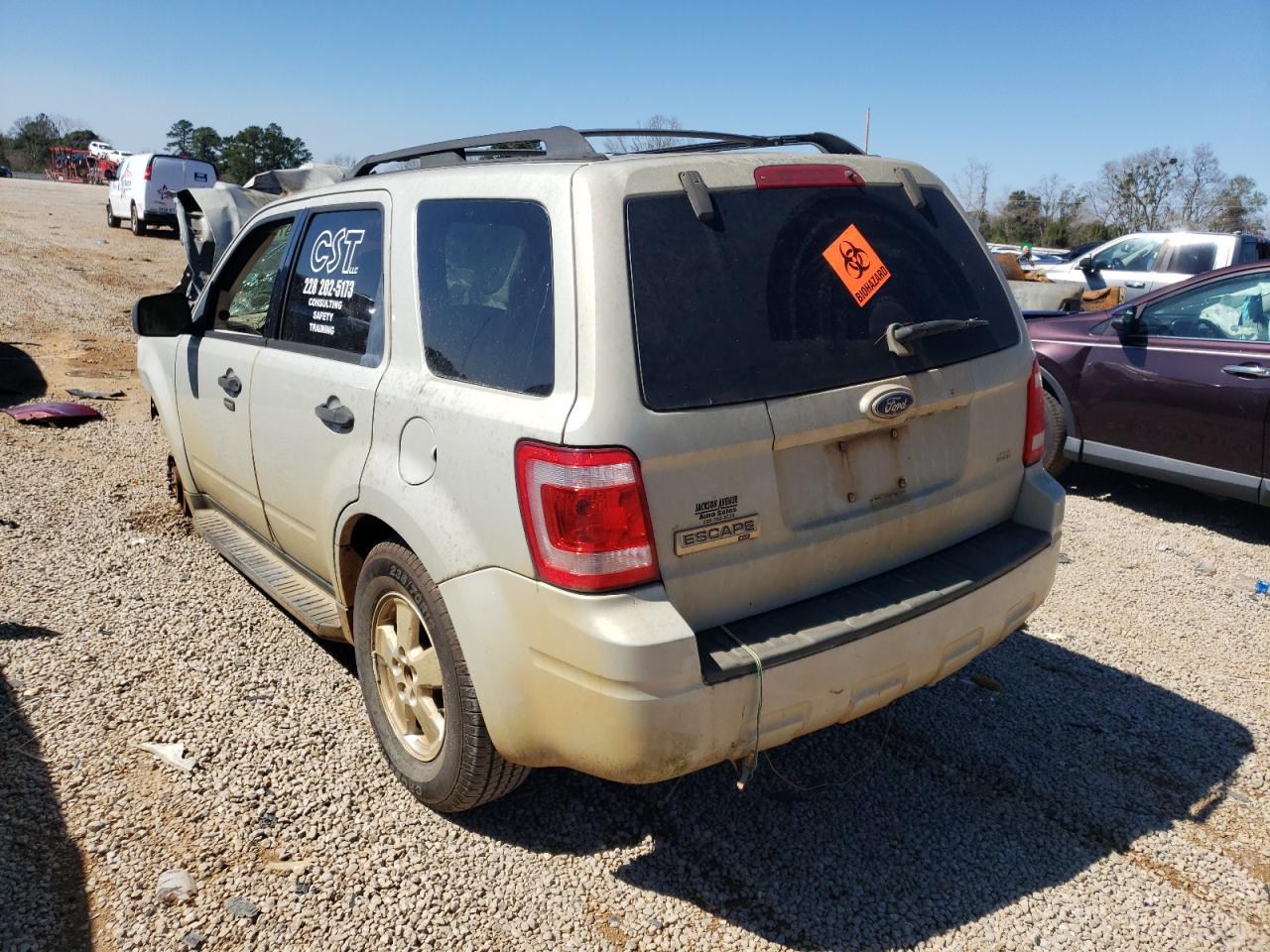 Photo 3 from auction – 2009 FORD ESCAPE XLT with VIN 1FMCU03G29KB71565