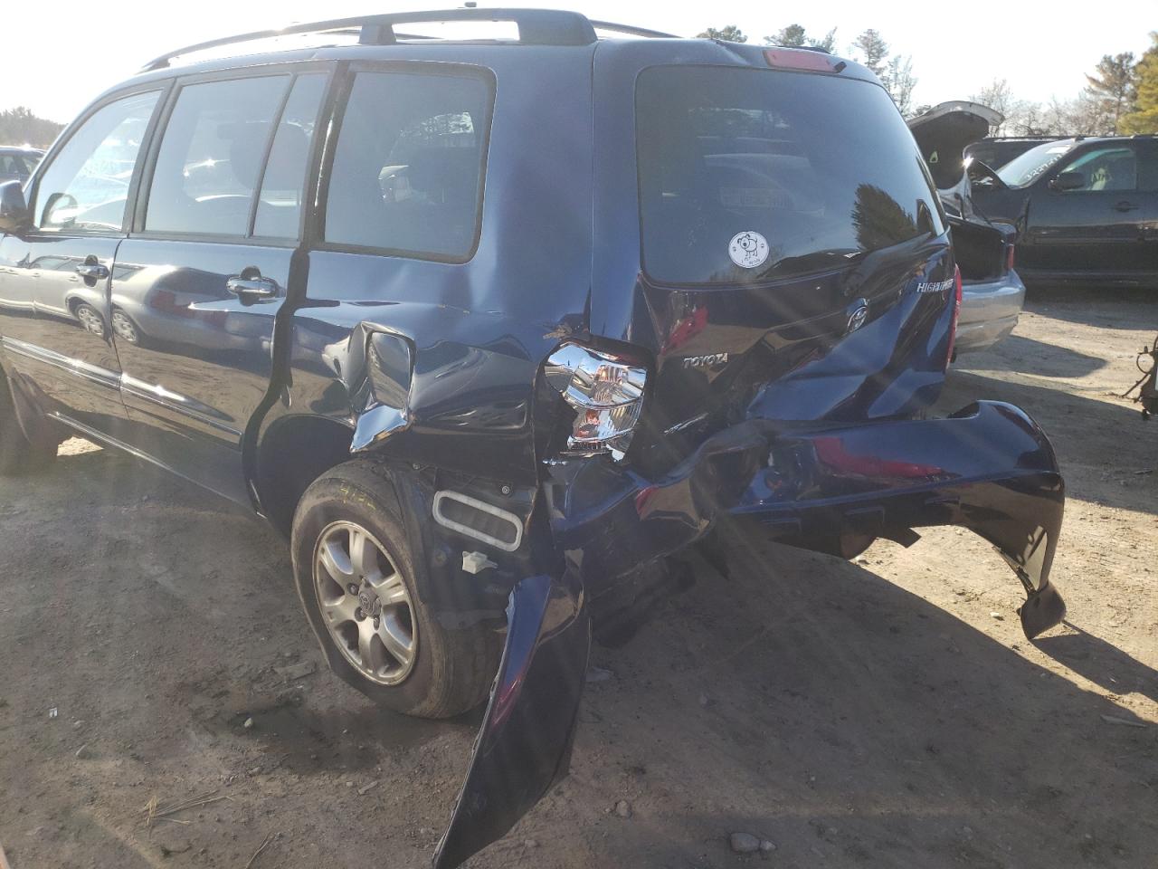 Photo 9 from auction – 2003 TOYOTA HIGHLANDER with VIN JTEHF21A630141577