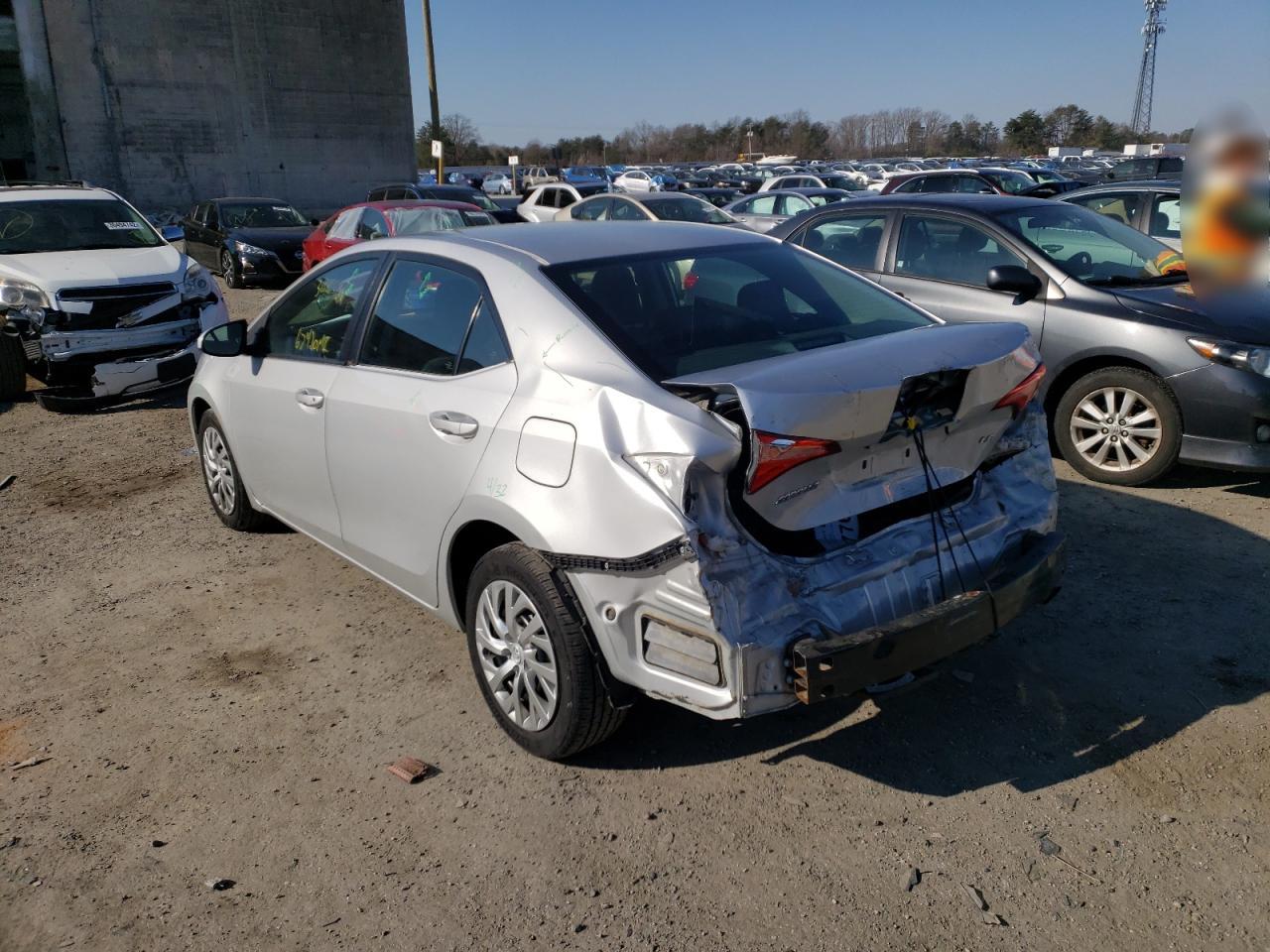 Photo 3 from auction – 2017 TOYOTA COROLLA with VIN 2T1BURHE1HC866339