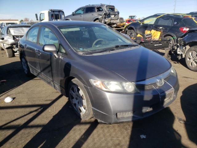 HONDA CIVIC LX 2010 with VIN 19XFA1F58AE068524 - Photo from auction