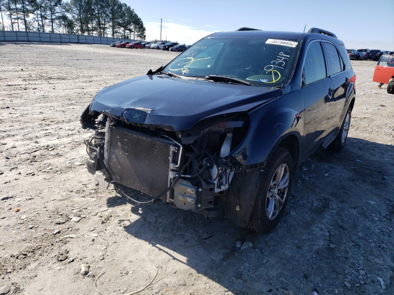 Photo 2 from auction – 2016 CHEVROLET EQUINOX LT with VIN 2GNALCEK0G1147237
