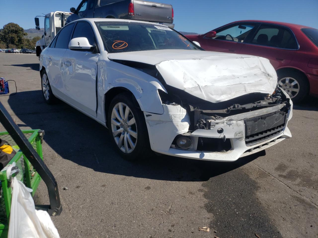 AUDI A4 PREMIUM 2009 with VIN WAUSF78K39N036798 - Photo from auction