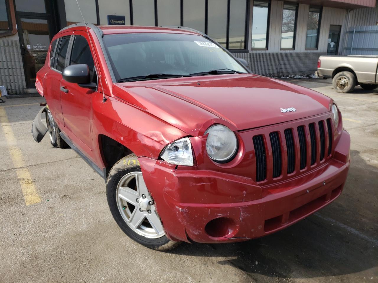 JEEP COMPASS 2009 with VIN 1J4FT47A09D237546 - Photo from auction