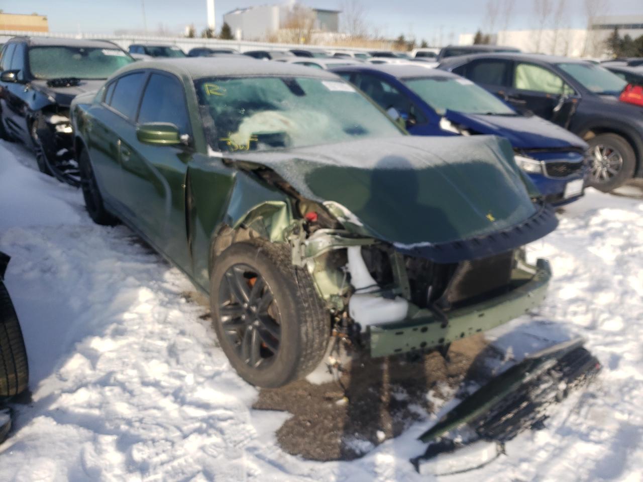 Photo 14 from auction – 2019 DODGE CHARGER SX with VIN 2C3CDXJG7KH616948