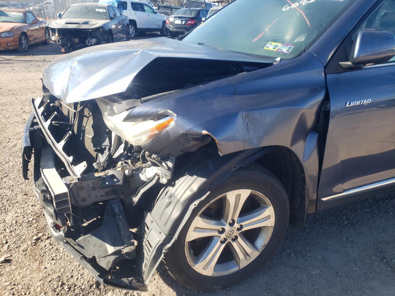 Photo 9 from auction – 2012 TOYOTA HIGHLANDER with VIN 5TDDK3EH3CS121683
