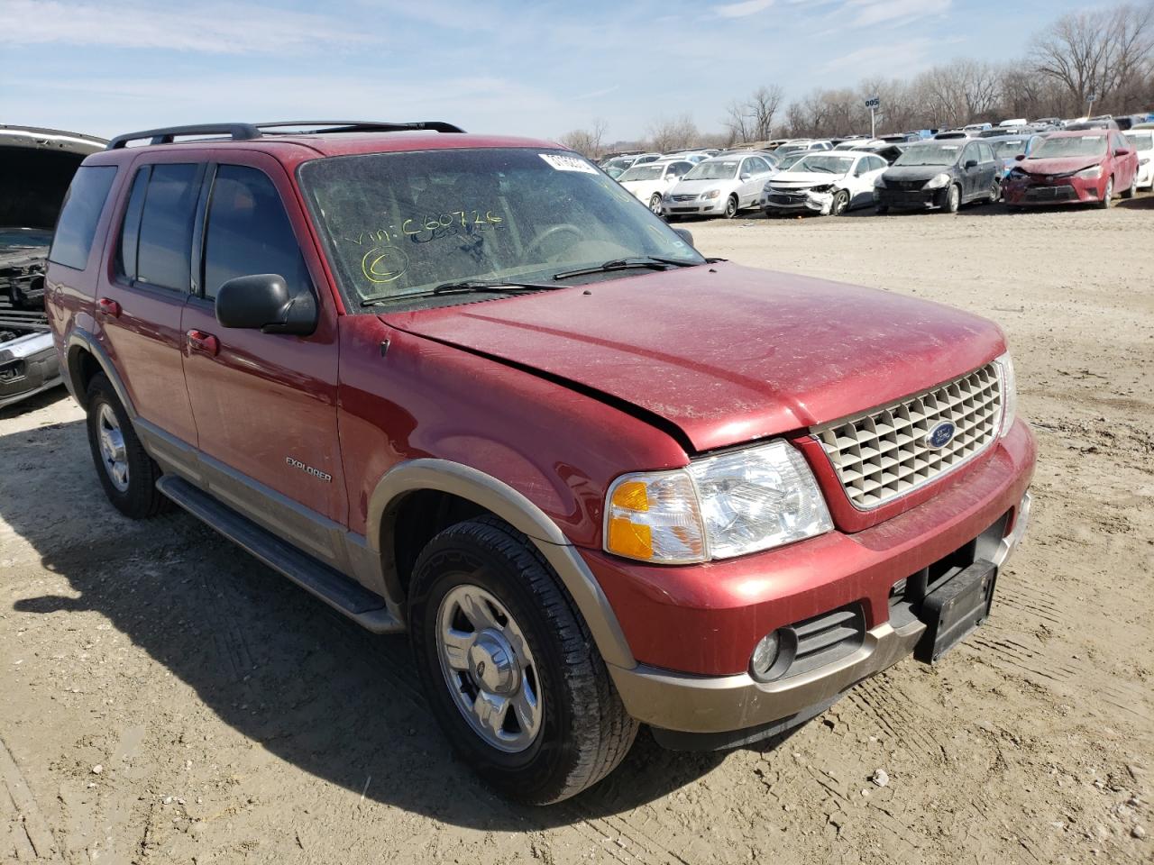 FORD EXPLORER E 2002 with VIN 1FMZU74WX2ZC60726 - Photo from auction