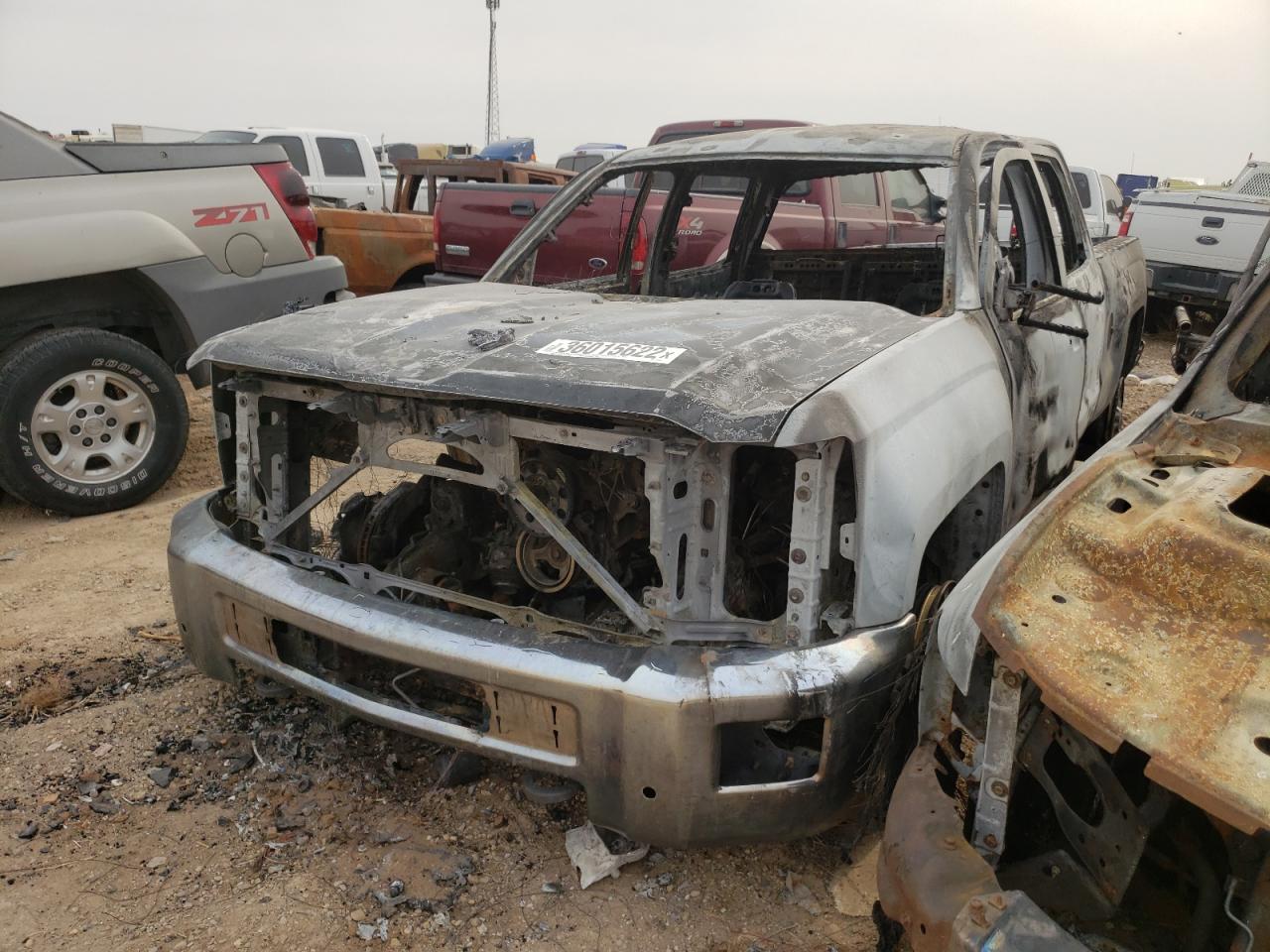 Photo 2 from auction – 2015 CHEVROLET SILVERADO with VIN 1GC1KWEG5FF133236