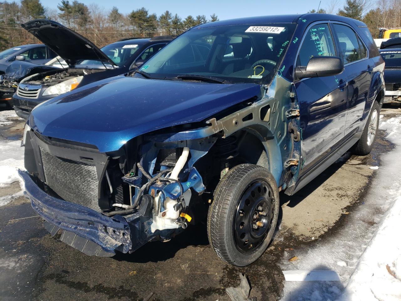Photo 2 from auction – 2010 CHEVROLET EQUINOX LS with VIN 2CNALBEW8A6386241
