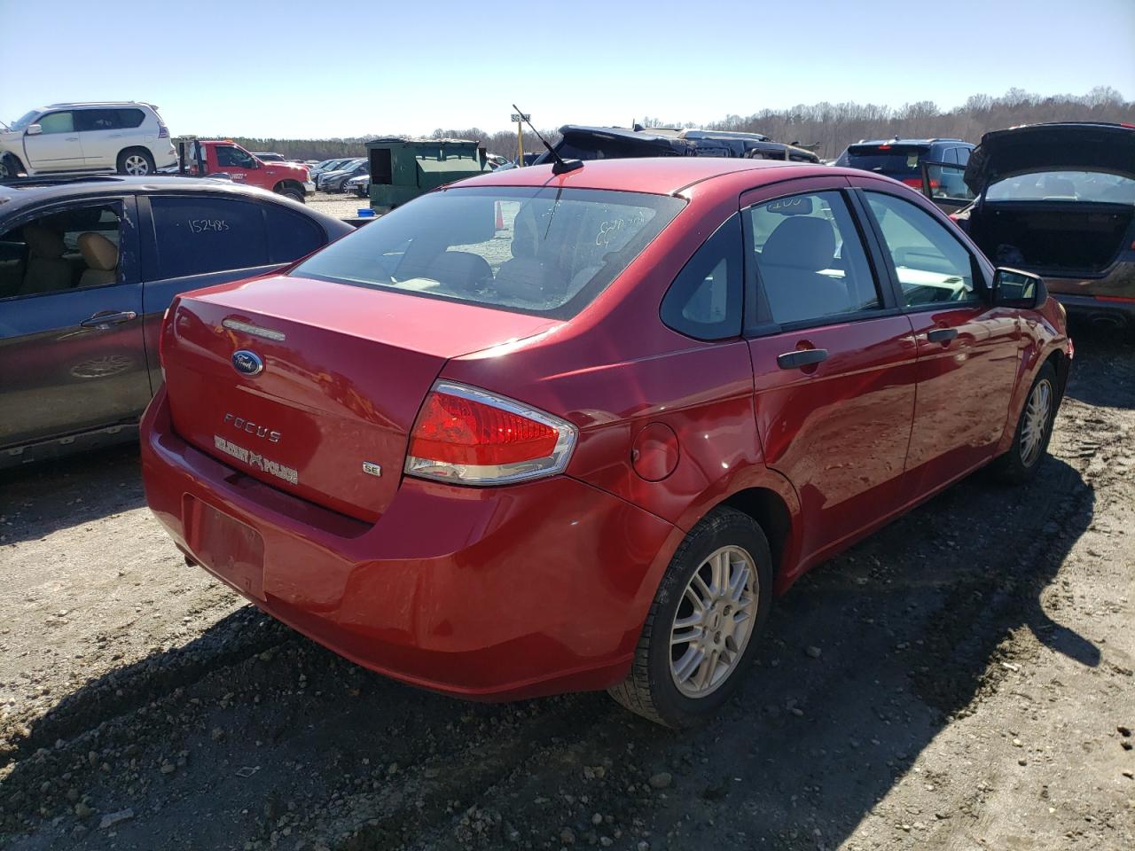 Photo 4 from auction – 2010 FORD FOCUS SE with VIN 1FAHP3FN8AW288986