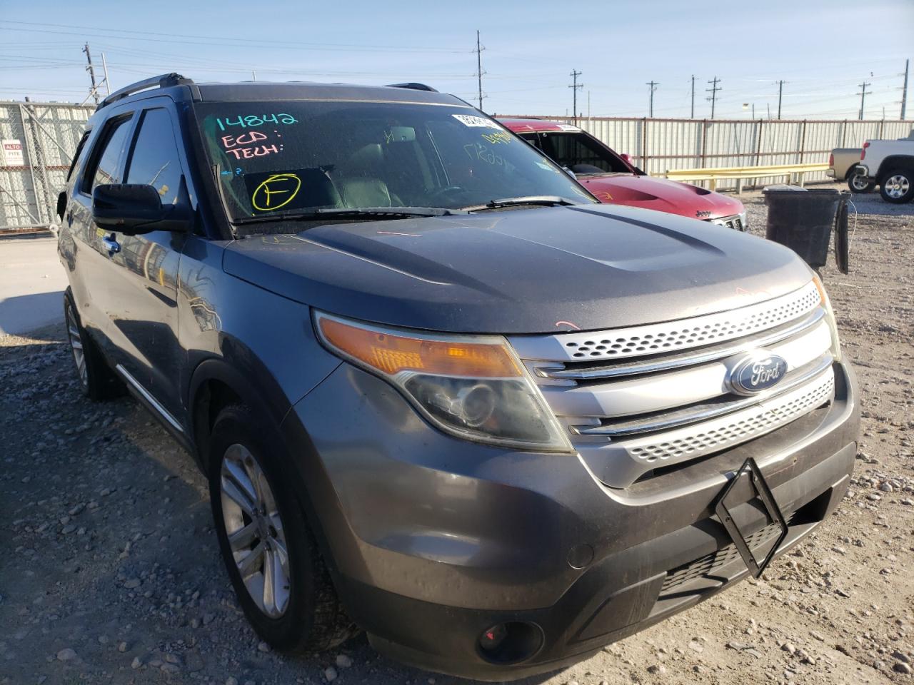 FORD EXPLORER X 2011 with VIN 1FMHK7D88BGA33890 - Photo from auction