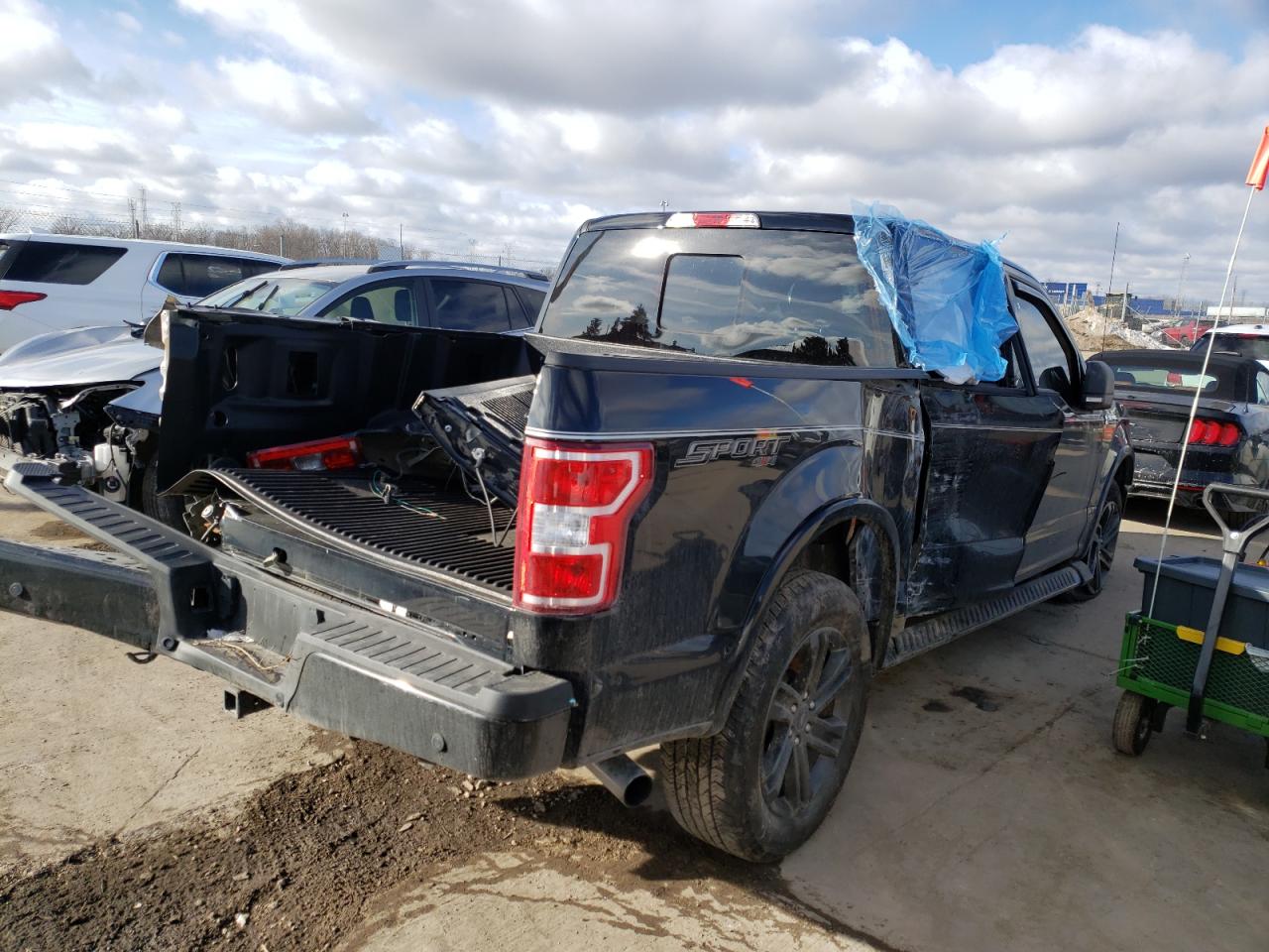 Photo 4 from auction – 2018 FORD F150 SUPER with VIN 1FTEW1EP5JFE45218